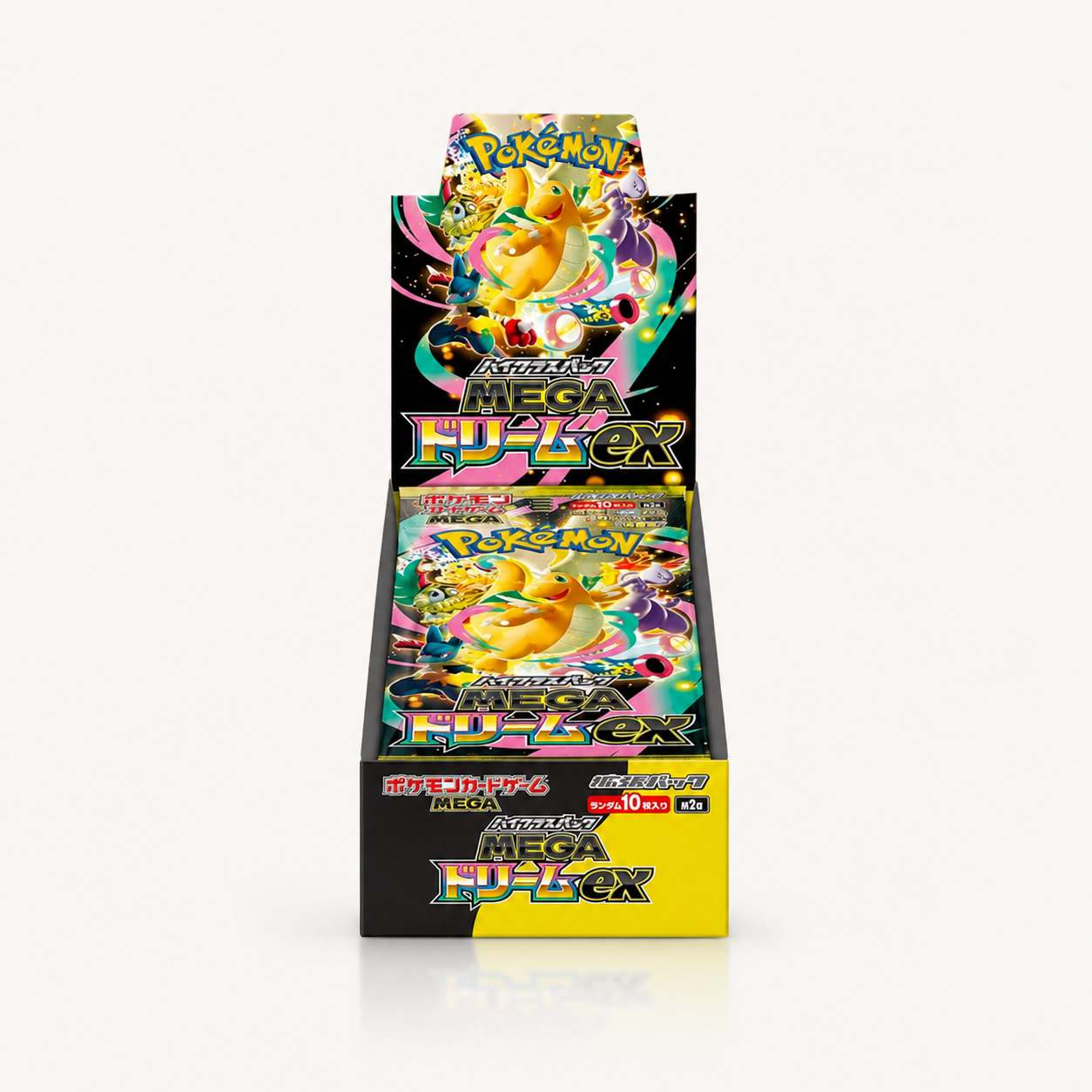 Mega Dream EX Japanese booster display